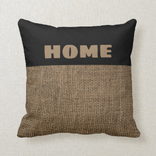 Your name on a rustic Country Cabin Throw Pillow
