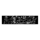 Your name pattern black stylish
