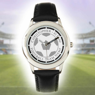 Your Name plus Football Team Name Watch
