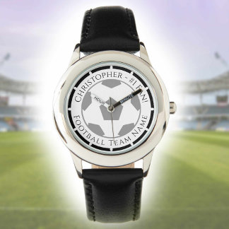 Your Name plus Football Team Name Watch
