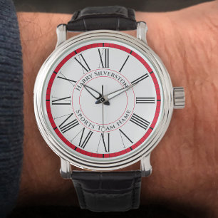 Your Name plus Sports Team Name Watch