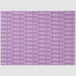 Your Name Purple Tissue Paper<br><div class="desc">Wrap your gifts with unique,  custom personality with Your Name Tissue Paper.</div>