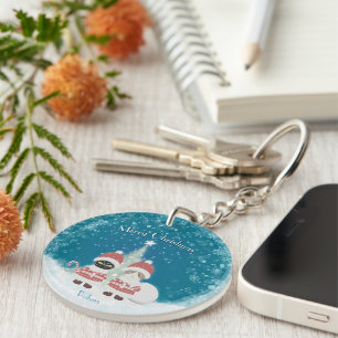 [Your name]'s Poiluna Christmas Tote Bag Key Ring