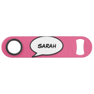 Your Name Speech Bubble Fun Retro Comic Book