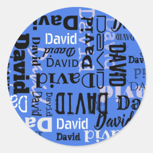 Your NAME Teacher Coloured Round Label School