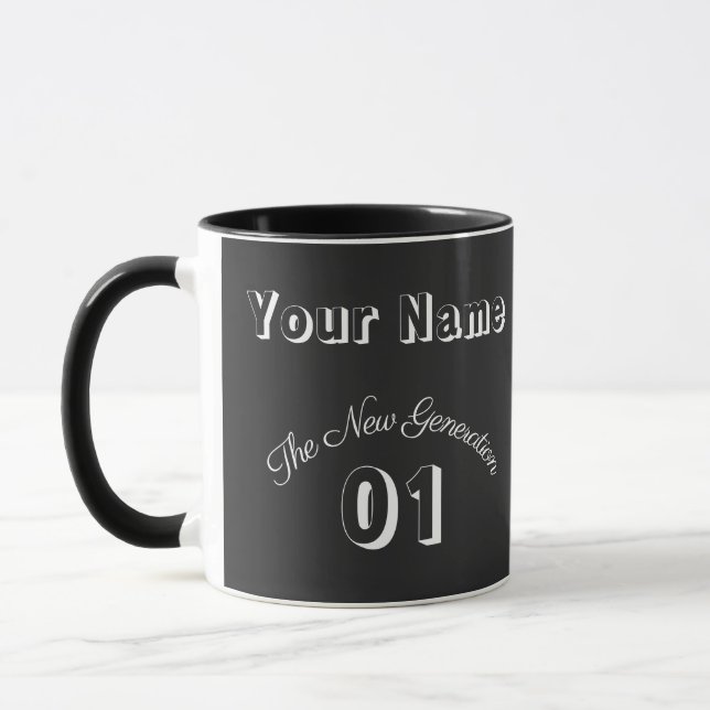 "Your Name" - The New Generation 01 - Mug (Left)