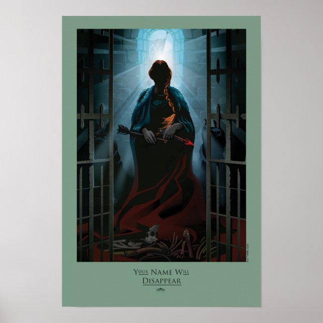 Your Name Will Disappear Poster (Front)