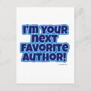 Your Next Favourite Author Postcard