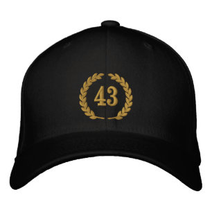 Your Number Year Age Embroidery Embroidered Cap
