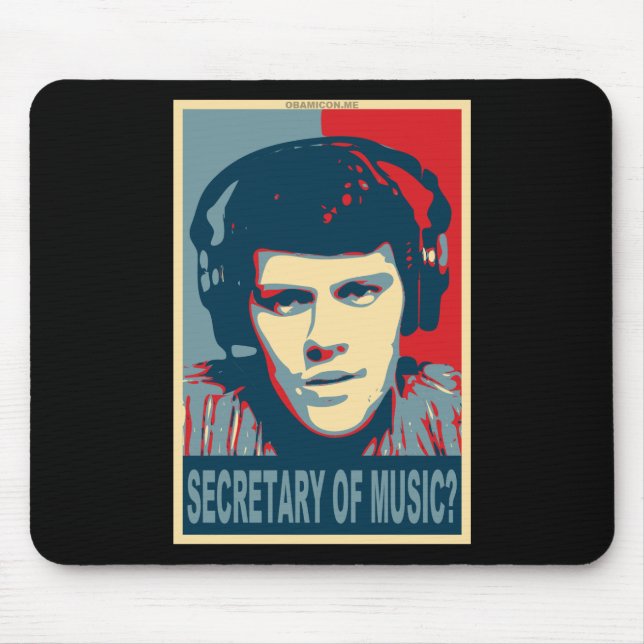 Your Obamicon.Me Mouse Mat (Front)