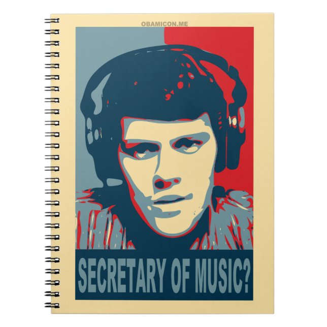 Your Obamicon.Me Notebook (Front)