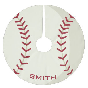 Your Official American Baseball Christmas Brushed Polyester Tree Skirt