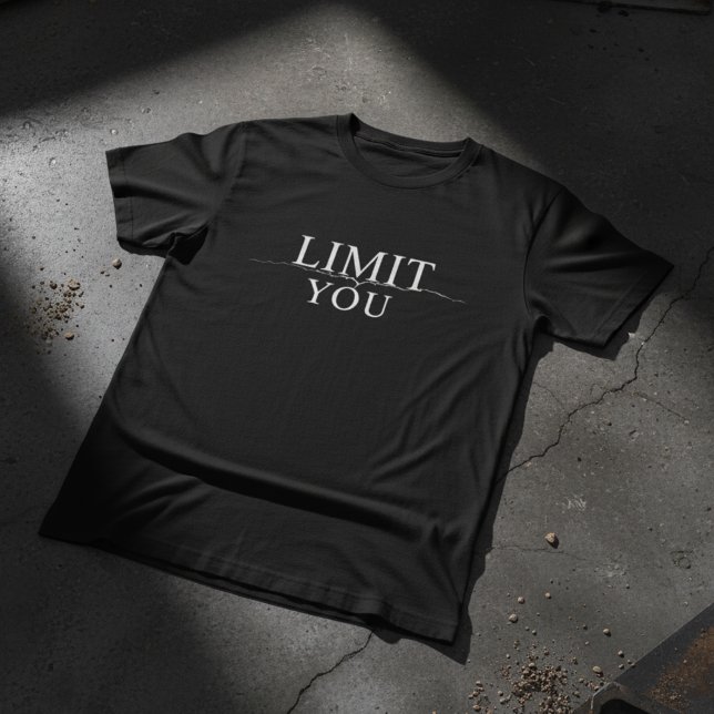 Your Only Limit Is You Motivational T-Shirt (Creator Uploaded)