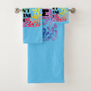 Your Opinions Don't Define Me Bath Towel Set