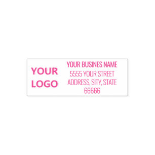 Your Own Design Custom Address Self-Inking Stamp