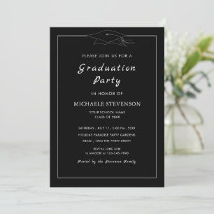 Your Own Design Graduation Invitation Example