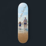 Your Own Design Skateboard Custom Photo and Text<br><div class="desc">Custom Photo and Text Skateboards - Unique Your Own Design - Personalised Family / Friends or Personal Skateboard Gift - Add Your Text and Photo - Resize and move elements with Customisation tool ! Choose fonts / size / colour ! Good Luck - Be Happy :)</div>