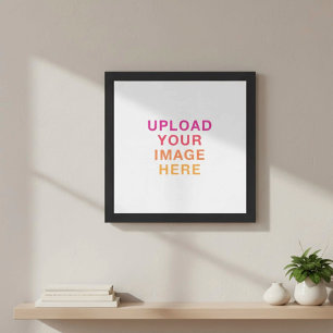 Your Own Image Photo Blank Poster