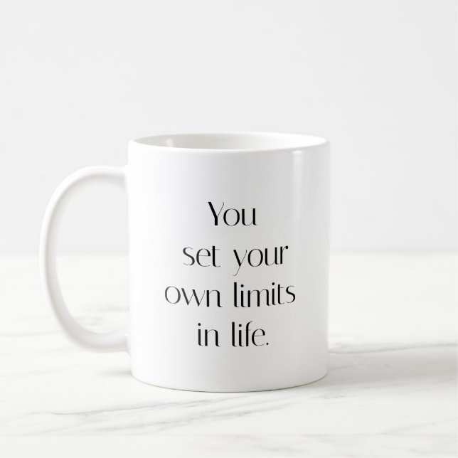 Your Own Limits Mug (Left)
