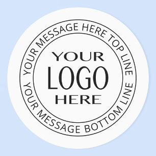 Your Own Logo & Customisable Circular Text