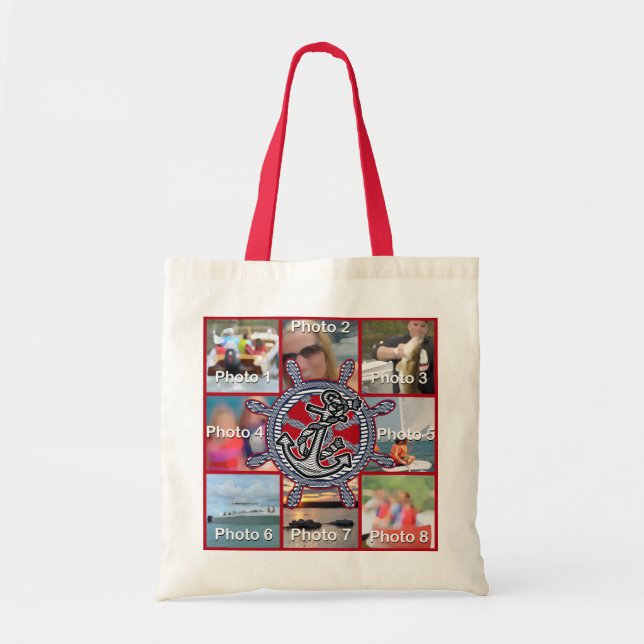 Your Own Personalised Nautical Bag 8 images (Front)