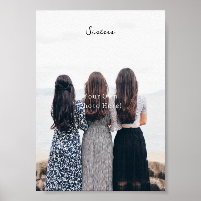 Your Own Personalised Photo Poster. Poster (Front)