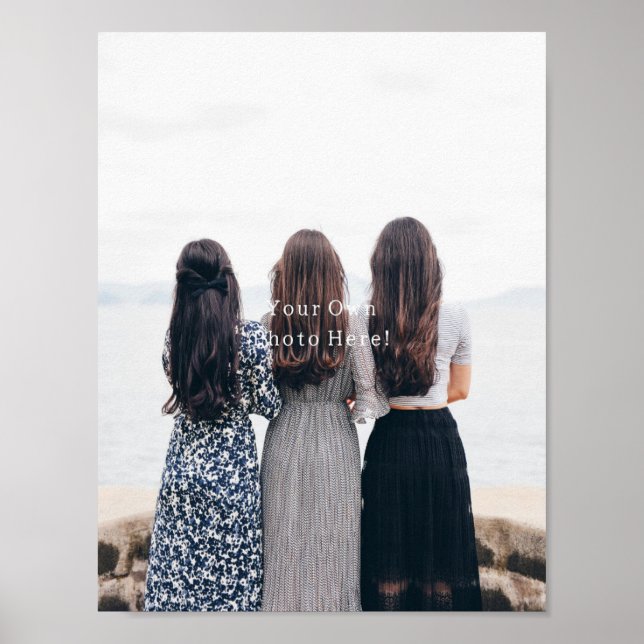 Your Own Personalised Photo Poster. Poster (Front)