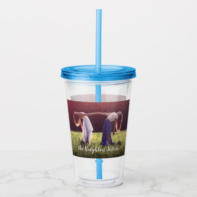 Your Own Photo Custom Acrylic Tumbler (Front)