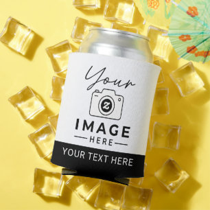 Your Own Photo with Custom Message Can Cooler