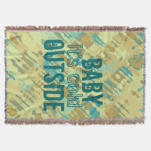 Your own Texts, Sayings and Wisdoms Throw Blanket