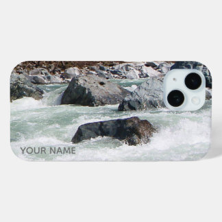 Your Own Whitewater Photo Personalised Horizontal iPhone 15 Case