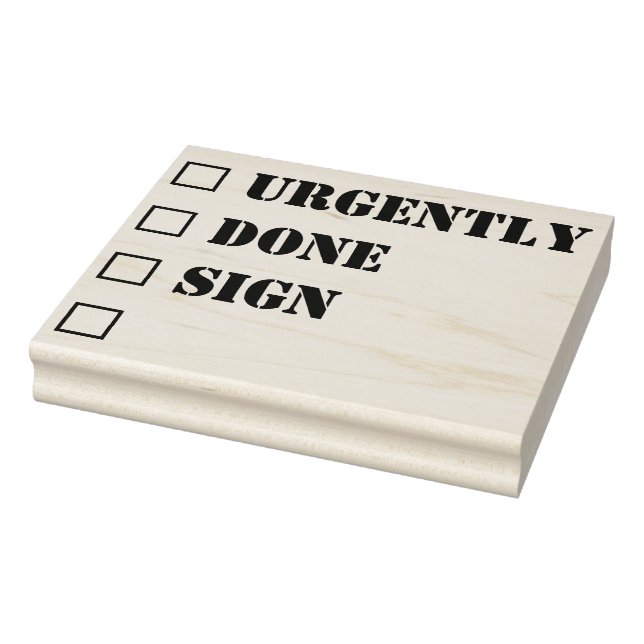 Your own workspace TO DO LIST Rubber Stamp (Stamp)