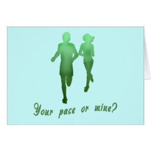 Your Pace or Mine? Running Products