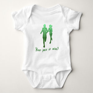 Your Pace or Mine? Running Products Baby Bodysuit