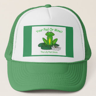 Your Pad or Mine - Bright Green Trucker Hat