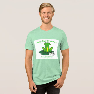 Your Pad or Mine - Men's Light Green Tri-Blend Shirt
