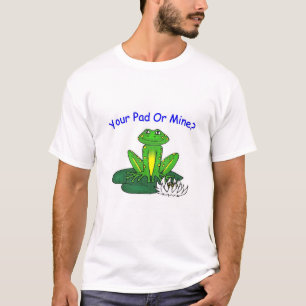 Your Pad or Mine - Men's White T-Shirt