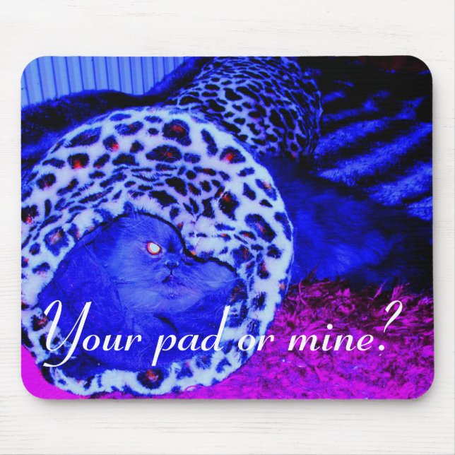 Your pad or mine? mouse mat (Front)