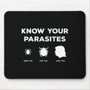 Your Parasites Anyone But Anti Trump Protest Caric Mouse Mat