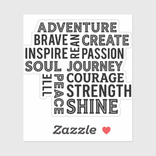 Your Passion Journeys Word Cloud (Sheet)