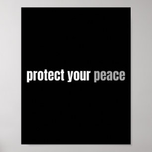 Your Peace Calm Tranquillity Relax Mental Health Poster