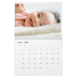 Your Perfect Custom Calendar - Familiy & Baby Desk