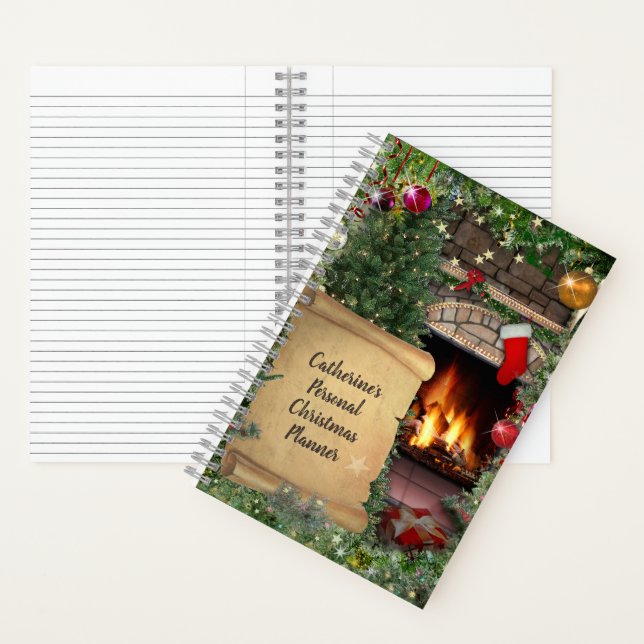 Your Personal Christmas Planner  Notebook (Inside)