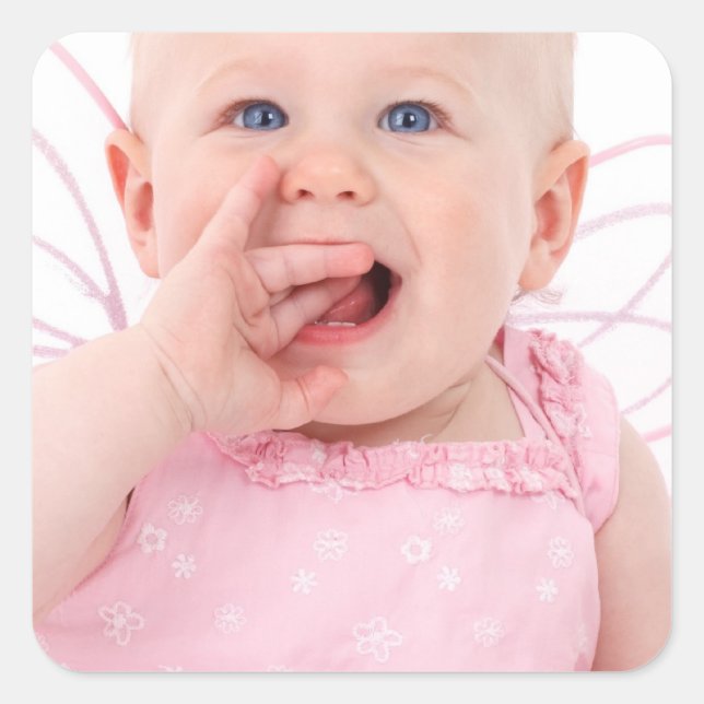 Your Personalised Photo Square Sticker (Front)