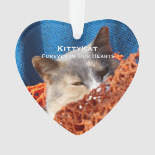 YOUR Pet Cat or Dog PHOTO Personalised Acrylic Ornament