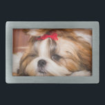 Your pet dog puppy custom photo belt buckle<br><div class="desc">Customise it with Your photo of pets,  dogs,  cats.. Lovely custom gift for animal lovers.</div>