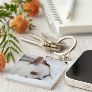 Your pet dog puppy custom photo chihuahua key ring
