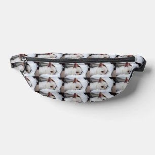 Your pet dog puppy custom photo chihuahua pattern bum bags