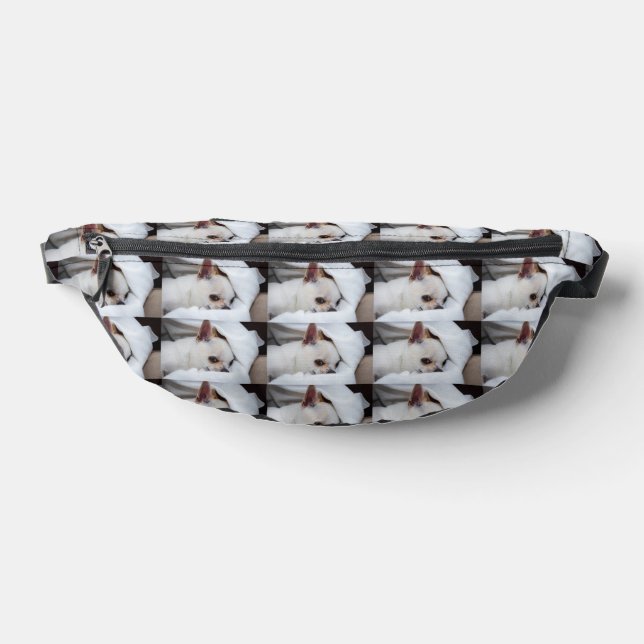 Your pet dog puppy custom photo chihuahua pattern bum bags (Lay Down)