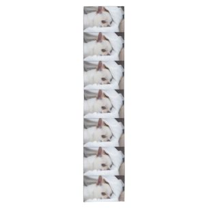 Your pet dog puppy custom photo chihuahua pattern short table runner